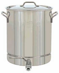 Stainless Steel Stockpot w/ Spigots